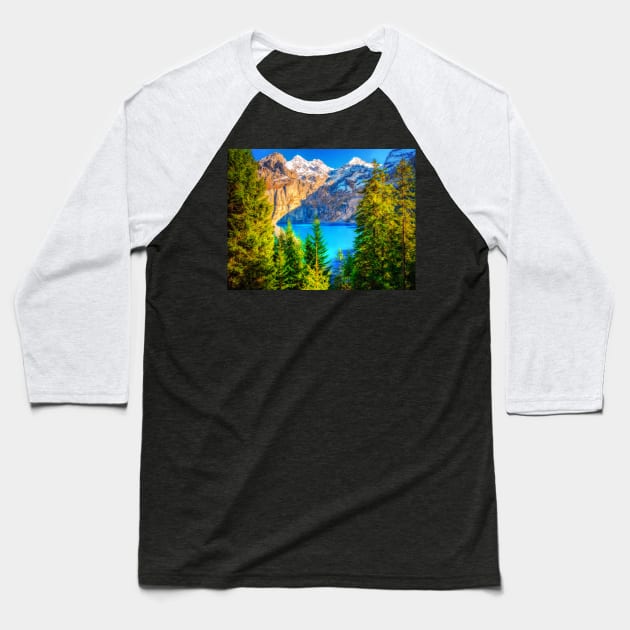 ALPINE PEARL Baseball T-Shirt by Simon Schuhmacher Photography